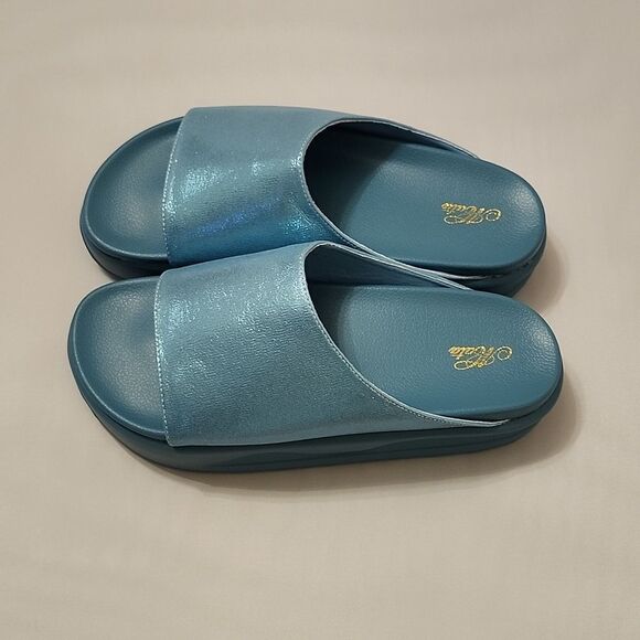 BRAND NEW MATA PLATFORM OPEN TOE SLIDES WOMEN'S SANDAL G1 - Picture 11 of 16